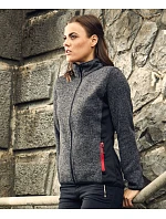 Promodoro 7705 Dámska pracovná pletená fleecová bunda 40.7705 heather graphite Promodoro 7705 Dámska pracovná pletená fleecová bunda 40.7705 heather graphite