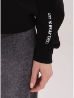 Mikina D10600BI02863A3 čierna