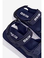 Dámske športové sandále na platforme Big Star LL274792 dark blue