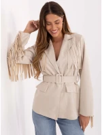 Kabát IT EN 5792.33 svetlo béžový