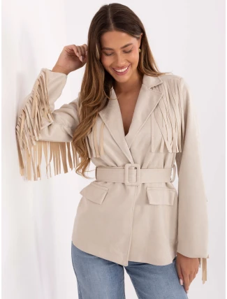 Kabát IT EN 5792.33 svetlo béžový