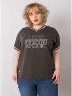 Blúzka RV BZ 6496.32P tmavá khaki