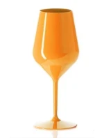 Nerozbitný pohár na víno 470 ml oranžový 6pack Nerozbitný pohár na víno 470 ml oranžový 6pack