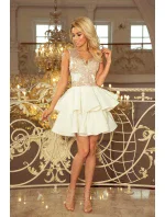 Dámske šaty s čipkovaným dekoltom model 5963836 Dámske šaty s čipkovaným dekoltom model 5963836