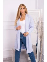 Sveter s netopierími rukávmi modrý