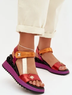 Model topánok na klinoch 225202 Krok v štýle