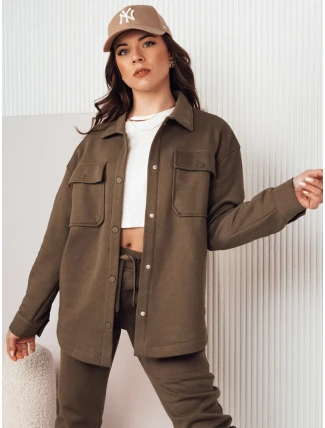 Dámska prechodná bunda VELARA hnedá FashionStreet TY4301