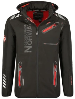 Geographical Norway Softshellová bunda Royaute DB 068 M WY2000H/GN/Black/Red