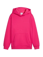 Detská mikina s kapucňou Puma ESS Centered Cat Logo Relaxed Hoodie fuchsia 692973 59