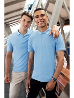 Russell Athletic 570M Pánske polo tričko z piké „Authentic Eco“ 10.570M sky Russell Athletic 570M Pánske polo tričko z piké „Authentic Eco“ 10.570M sky