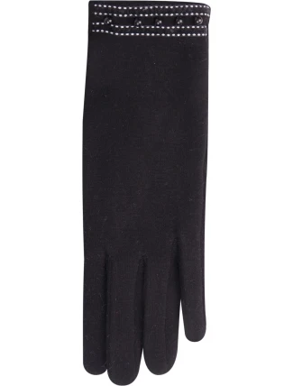 Dámske rukavice R-138 čierna - Yoclub
