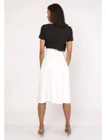 Dámska sukňa SP118 Ecru - Lanti