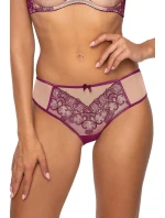 Dámske tangá Maureen 3808/4 Purple with Body - MAT