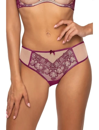 Dámske tangá Maureen 3808/4 Purple with Body - MAT