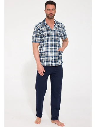 Pyžamo Cornette 318/61 kr/r M–2XL s rozopínaním Pyžamo Cornette 318/61 kr/r M–2XL s rozopínaním