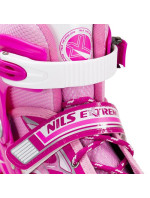 Nils Extreme pink inline korčule NJ1828 A r. 39-42