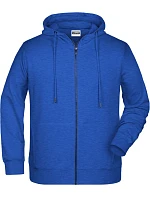 Daiber 8026 Pánska mikina s kapucňou 02.8026 royal heather