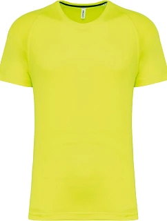 Kariban ProAct PA 4012 Pánske športové tričko 20.4012 fluorescenčná žltá
