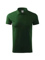 Single J. pánska polokošeľa fľaškovo zelená