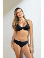 Dvojdielne plavky Elena 50/G čierno-strieborné - Etna