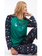 Dámske dlhé pyžamo Holly Jolly Dámske dlhé pyžamo Holly Jolly
