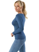 Dámska blúzka Manati long denim - BABELL