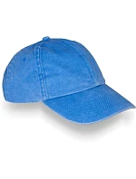 Result Headwear RC 092X 6-panelová vintage čiapka s kšiltom „Pure Cotton“ 28.092X vintage royal