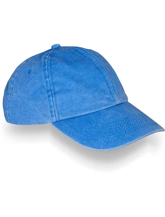 Result Headwear RC 092X 6-panelová vintage čiapka s kšiltom „Pure Cotton“ 28.092X vintage royal