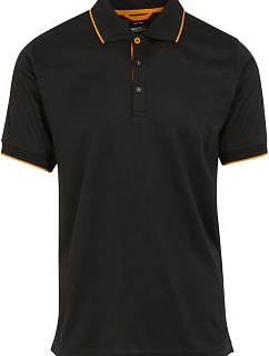 Regatta TRS 264 Piqué polo „Navigate“ 36.S264 čierna/oranžová pop