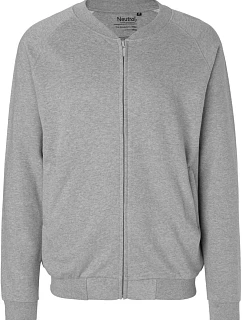 Neutral O 73501 Unisex mikina z bio bavlny 77.7301 športová sivá