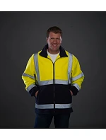 Yoko HVK 08 Hi-Vis fleecová bunda 79.VK08, žltá s vysokou viditeľnosťou Yoko HVK 08 Hi-Vis fleecová bunda 79.VK08, žltá s vysokou viditeľnosťou