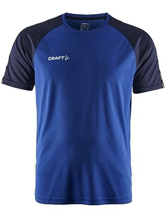 Craft Teamwear Squad Go Contrast Jersey M Pánske kontrastné športové tričko 82.2725 club cobolt/navy