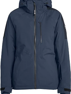Tenson Core Ski Jacket Women Dámska lyžiarska bunda s kapucňou 84.7093 tmavomodrá