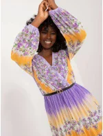 Šaty DHJ SK 10201 1.85 svetlo fialová