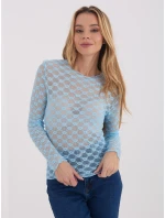 Blúzka PM BZ SF127.75 svetlomodrá