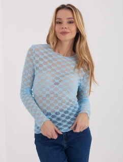 Blúzka PM BZ SF127.75 svetlomodrá