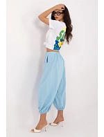 Šnúrové nohavice model 226230 Taliansko Moda