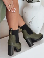 Dámske topánky CHICMOVE na podpätku zelené FashionStreet ZY1019 Dámske topánky CHICMOVE na podpätku zelené FashionStreet ZY1019