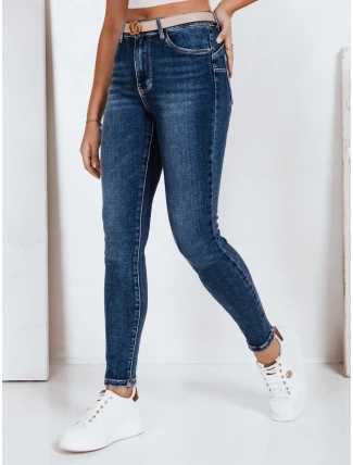 Dámske modré push up džínsy FashionStreet UY2822 Dámske modré push up džínsy FashionStreet UY2822