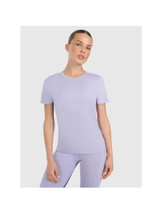 Dámske rýchloschnúce tréningové tričko regular fit 4F 4FWAW25TFTSF1516-34S