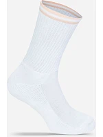 Mr. Socks L 05008 Tenisové ponožky „Premium“ 88.5008 biela/broskyňová