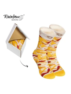 Skarpetki Rainbow Socks 1 Para Pizza Hawajska