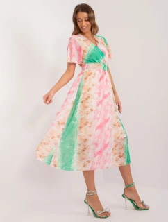 Šaty DHJ SK 15967 2.86 svetlo ružová