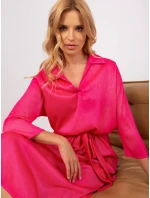 LK SK 509348 šaty.04 tmavo ružová