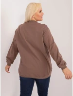 Mikina RV BL 6299.11 hnedá