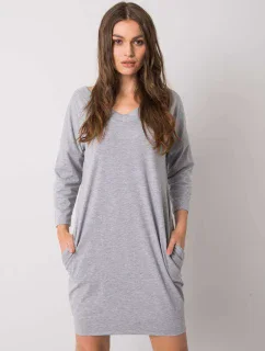 Šaty RV SK 6838.43 sivé