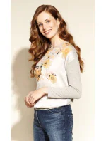 Dámska blúzka Silva - sv. šedá - Zaps Dámska blúzka Silva - sv. šedá - Zaps