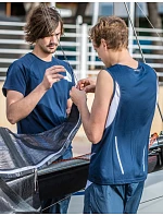 Spiro S 182M Pánske tréningové tričko 29.182M tmavomodré/biele Spiro S 182M Pánske tréningové tričko 29.182M tmavomodré/biele