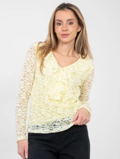 Blúzka MI BZ M6713.86 svetložltá