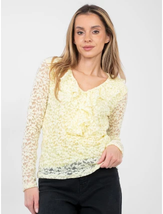 Blúzka MI BZ M6713.86 svetložltá
